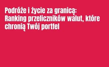 Obraz do artykułu: Podróże i życie za granicą: Ranking przeliczników walut, które chronią Twój portfel