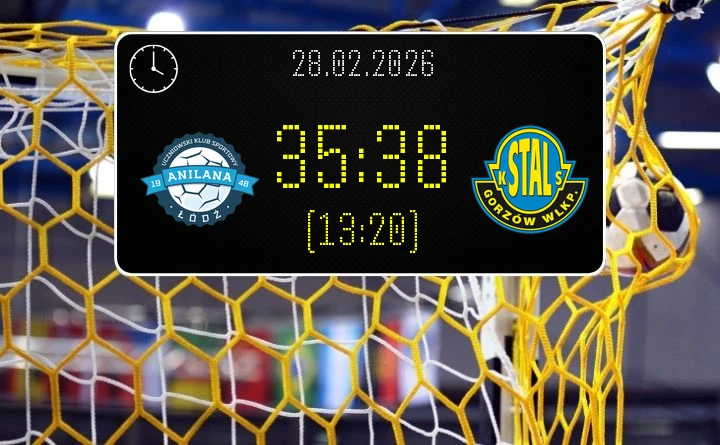 [PIŁKA RĘCZNA] Grot Blachy Pruszyński Anilana – RAJBUD DEVELOPMENT Stal Gorzów 35:38, Liga Centralna, kolejka 18