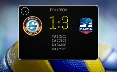 [SIATKÓWKA] PlusLiga – Cuprum Stilon Gorzów – ZAKSA Kędzierzyn-Koźle 1:3