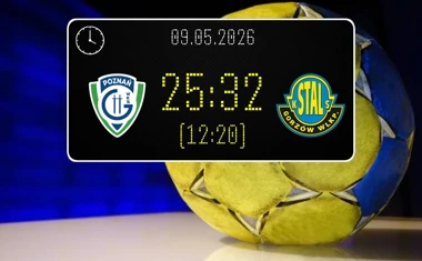 [PIŁKA RĘCZNA] Liga Centralna – ENEA WKS Grunwald Poznań – RAJBUD DEVELOPMENT Stal Gorzów 25:32 – gorzowianie kończą sezon na czwartym miejscu