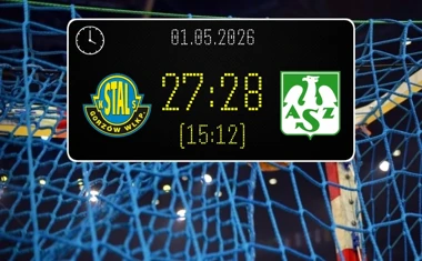 [PIŁKA RĘCZNA] 25. kolejka Ligi Centralnej – RAJBUD DEVELOPMENT Stal Gorzów – AKPR AZS AWF Biała Podlaska 27:28. Goście wywożą punkty po zaciętej końcówce
