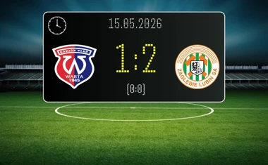 [PIŁKA NOŻNA] Betclic 3. Liga Grupa 3 (Grupa III) – Warta Gorzów Wielkopolski – KGHM Zagłębie Lubin II 1:2 w 32. kolejce