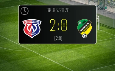 [PIŁKA NOŻNA] <strong>Warta Gorzów Wielkopolski</strong> – <strong>Pniówek Pawłowice</strong> 2:0 w 34. kolejce <strong>Betclic 3. Ligi Grupa 3 (Grupa III)</strong>