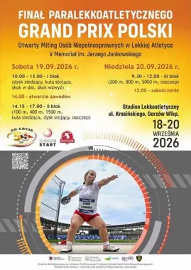 Obraz do artykułu: Finał Paralekkoatletycznego Grand Prix Polski
