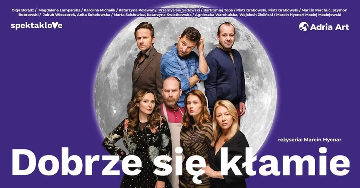 Grafika promocyjna wydarzenia Gorzów Wielkopolski: Dobrze się kłamie — kinowy hit na deskach teatru