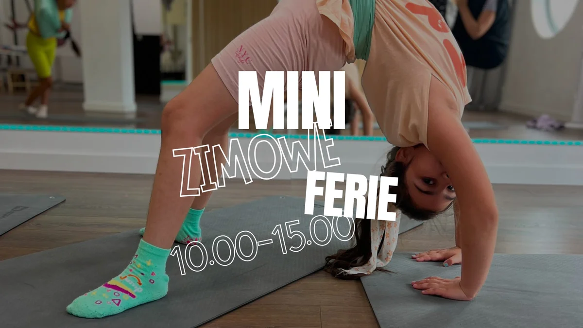 Grafika promocyjna wydarzenia Półkolonie – Zimowe Mini Ferie w Gorzowie