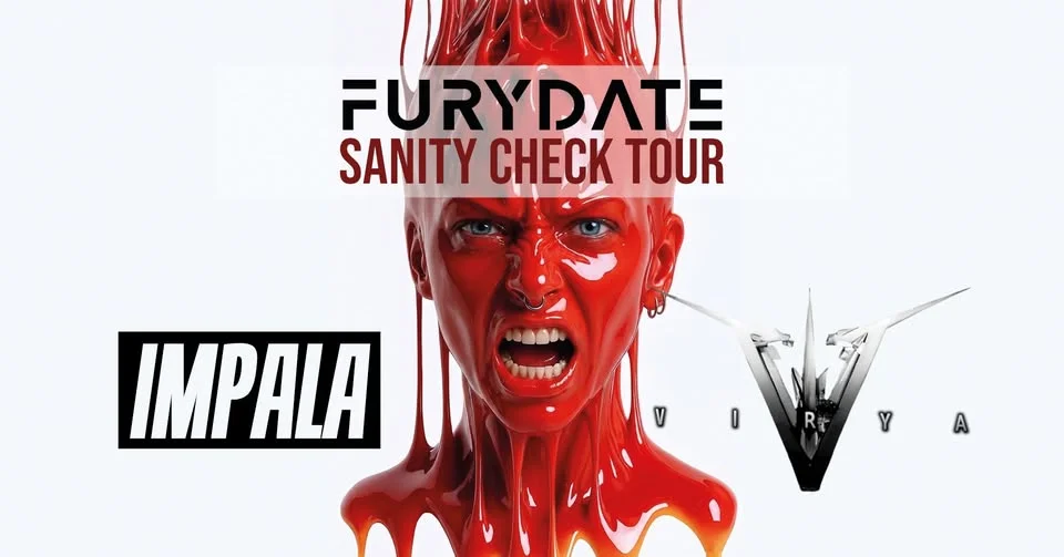 Grafika promocyjna wydarzenia SANITY CHECK TOUR – koncert w Gorzowie