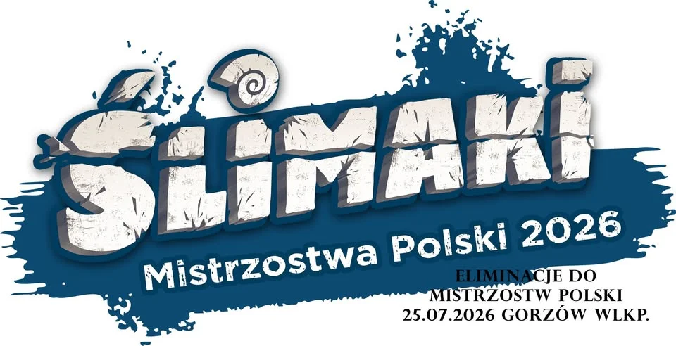 Grafika promocyjna wydarzenia Ślimaki – eliminacje Gorzów 2026