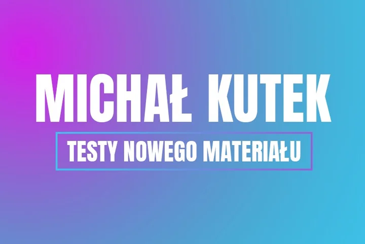 Obrazek przedstawia grafikę promocyjną wydarzenia Michał Kutek – testy nowego programu stand-up w Gorzowie Wielkopolskim