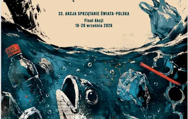 Grafika promocyjna wydarzenia Akcja Sprzątania świata