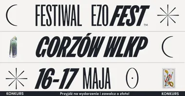 Grafika promocyjna wydarzenia Festiwal Ezoteryki i Medycyny Naturalnej w Gorzowie Wielkopolskim