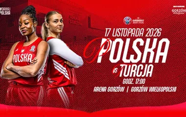 Grafika promocyjna wydarzenia Mecz koszykówki Polska–Turcja