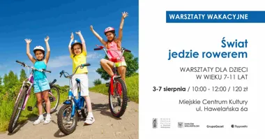 Grafika promocyjna wydarzenia Wakacyjna podróż przez świat na dwóch kółkach w Gorzowie