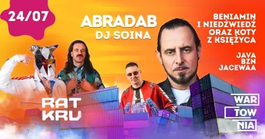 Grafika promocyjna wydarzenia Wartownia: koncerty i DJ-e