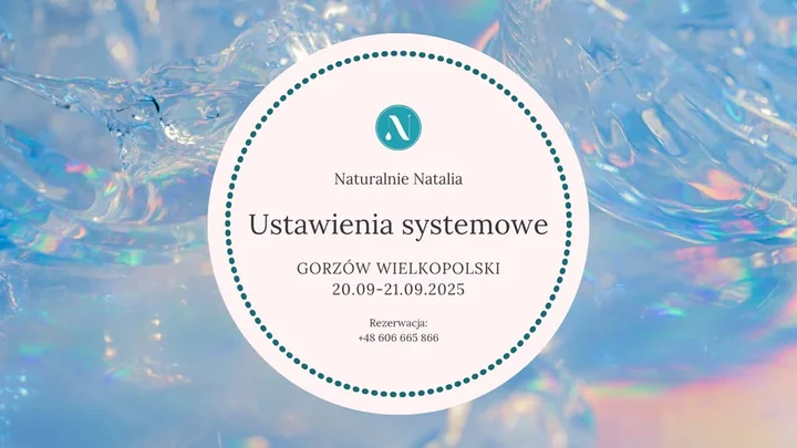 Obrazek przedstawia grafikę promocyjną wydarzenia Warsztaty Ustawień Systemowych w Gorzowie Wielkopolskim
