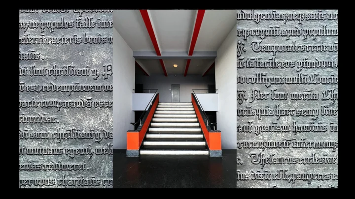 Grafika promocyjna wydarzenia WITTENBERGA i DESSAU — miasta nowych idei: Renaty i Moniki pozaszlakowe opowieści