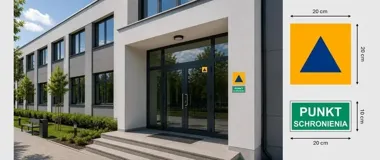 Ponad 86 tysięcy punktów schronienia z nowymi znakami. Jest też ważna zasada