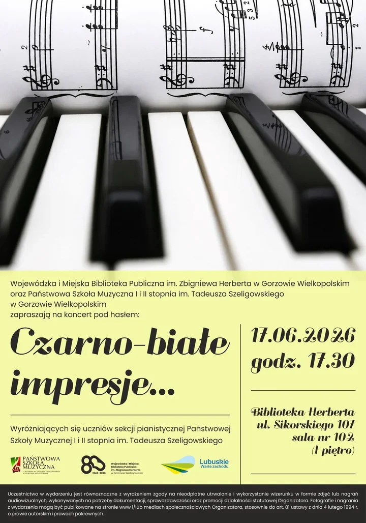 Młodzi pianiści zagrają w Bibliotece Herberta i wciągną w świat klawiszy