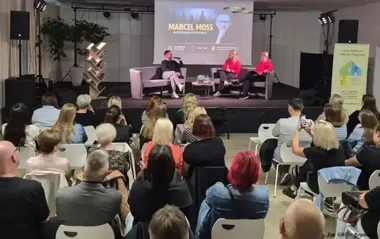 Marcel Moss w Bogdańcu - książki, humor i rozmowa bez tematów tabu.