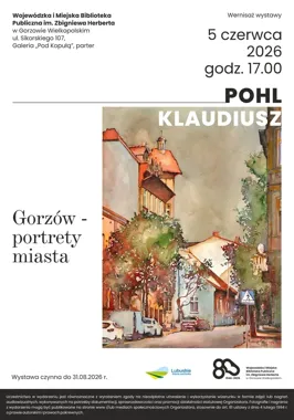 Gorzów jakiego nie znasz - akwarele Klaudiusza Pohla zawisną pod kopułą biblioteki