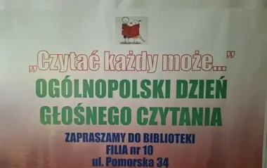 Głośne czytanie wraca na Dolinki - książki czekają w Filii nr 10