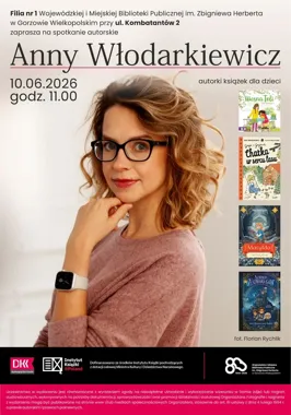 Anna Włodarkiewicz w Filii nr 1 - książki dla dzieci przyciągną czytelników