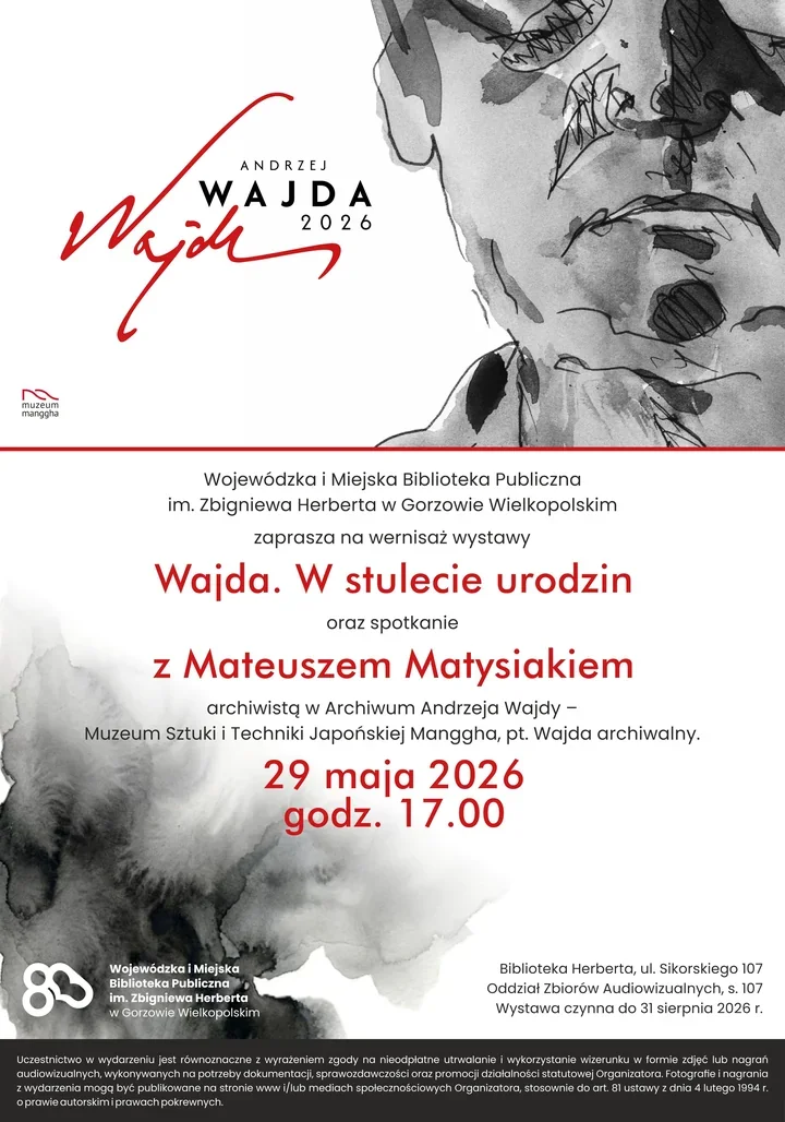 Wajda wraca do Gorzowa z archiwum, Japonią i filmową pamięcią