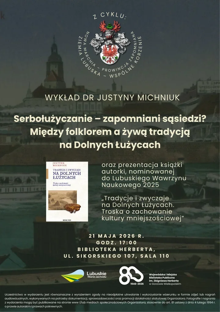 Serbołużyczanie wracają do rozmowy w Gorzowie - biblioteka otwiera ważny temat