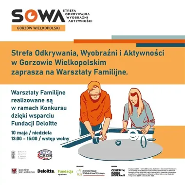 Iskry, żarówki i dziecięca ciekawość - SOWA szykuje rodzinny eksperyment