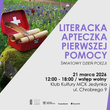 Poezja jak lekarstwo - Literacka Apteczka przypisuje dawki dla duszy w Gorzowie
