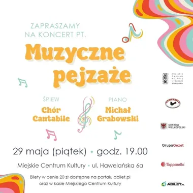 Cantabile maluje dźwiękiem Gorzów - od Presleya po filmowe klasyki
