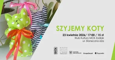 Gorzów szyje koty - dzieci zabiorą do domu własną maskotkę