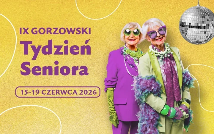 Seniorzy przejmą Gorzów na cały tydzień – w planie taniec, spacer i bal