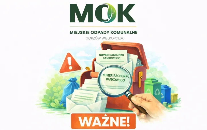 Tymczasowy rachunek na opłaty za odpady – instrukcje Miejskich Odpadów Komunalnych
