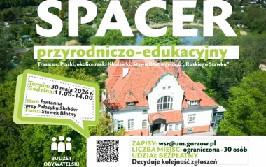Piaski i stawy pod lupą. Spacer pokaże zielony Gorzów z bliska