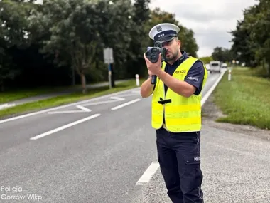 Policjanci z Gorzowa sprawdzają prędkość. Ogólnopolska akcja trwa