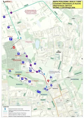 Zmiany przy cmentarzu na Żwirowej. Policjanci pomogą kierowcom