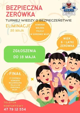 Sześciolatki staną do policyjnego testu - Gorzów szykuje eliminacje
