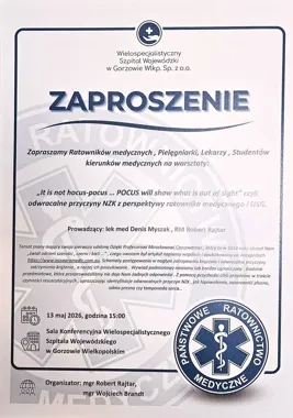 W szpitalu o nagłym zatrzymaniu krążenia padną odpowiedzi, które ratują czas